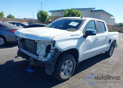 2021 Chevrolet Silverado 1500 4Wd Short Bed Lt z USA, uszkodzony, nr VIN 1GCUYDED3MZ425906